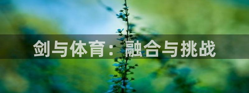 米兰体育官网入口：剑与体育：融合与挑战